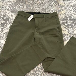 Banana Republic Green Boot Cut Flare Pants